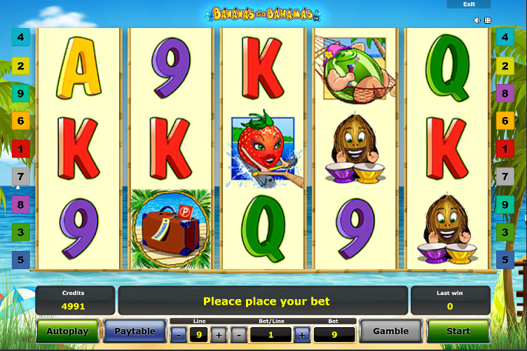 Bananas go Bahamas